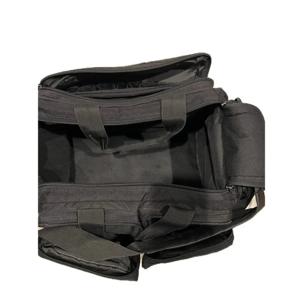XL Tactical Canvas Black Item Duffel Bag 20